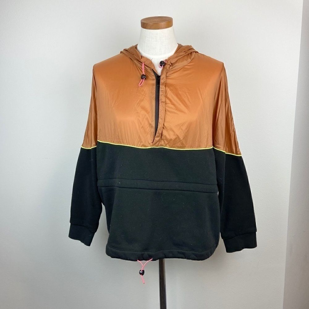 Urban Outfitters Half Fleece Jacket